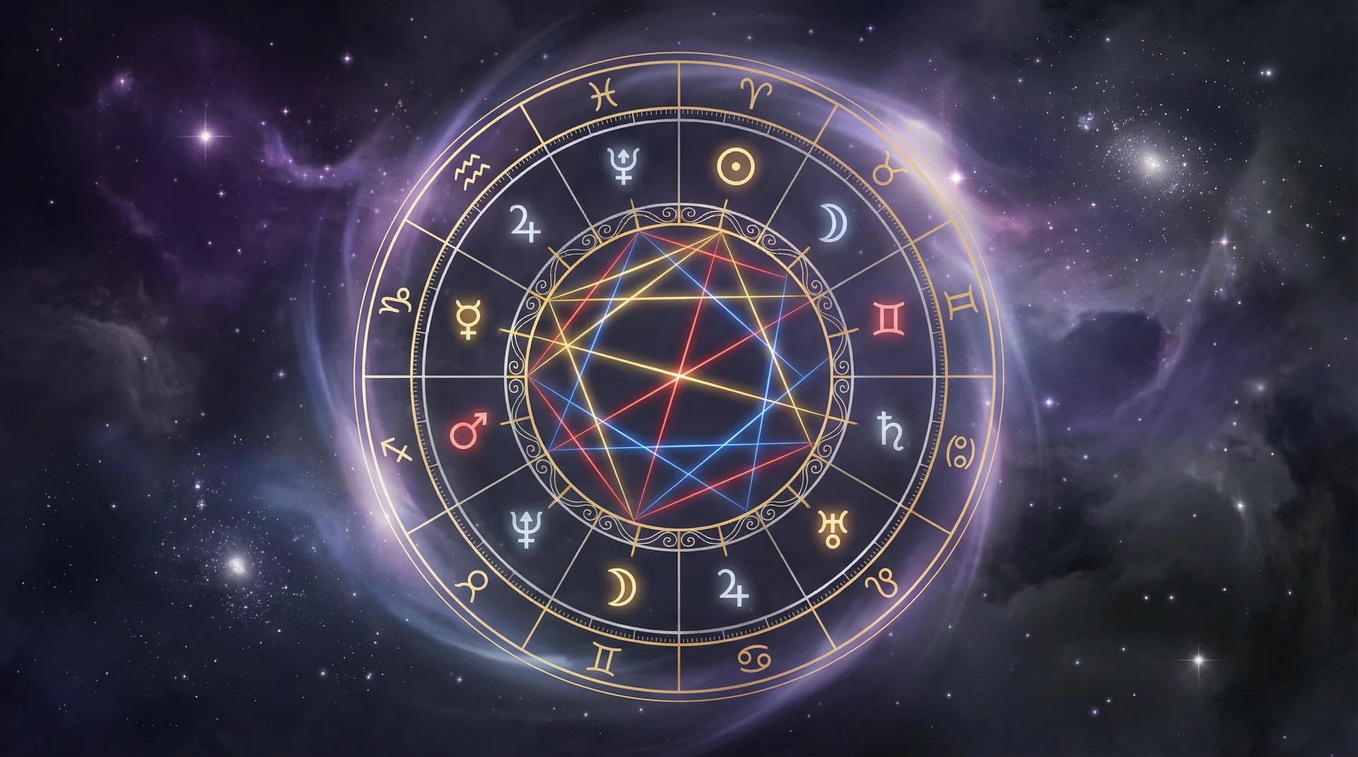 星盘背景 - 张嘉倪走光 | 个人星盘定制